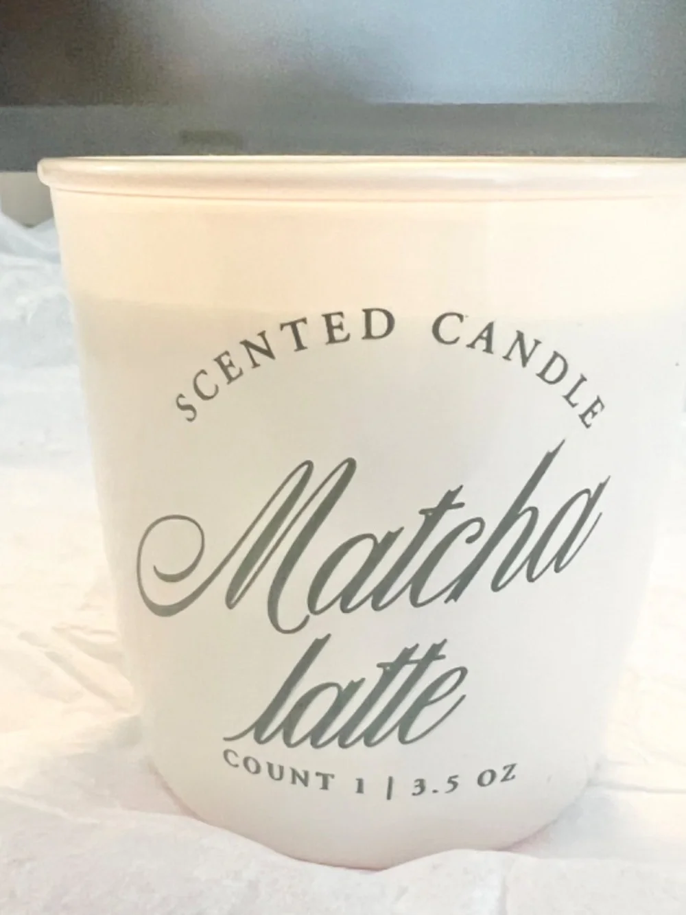 Matcha Scented Candle Brand New